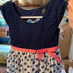 2T dress with adorable heart back